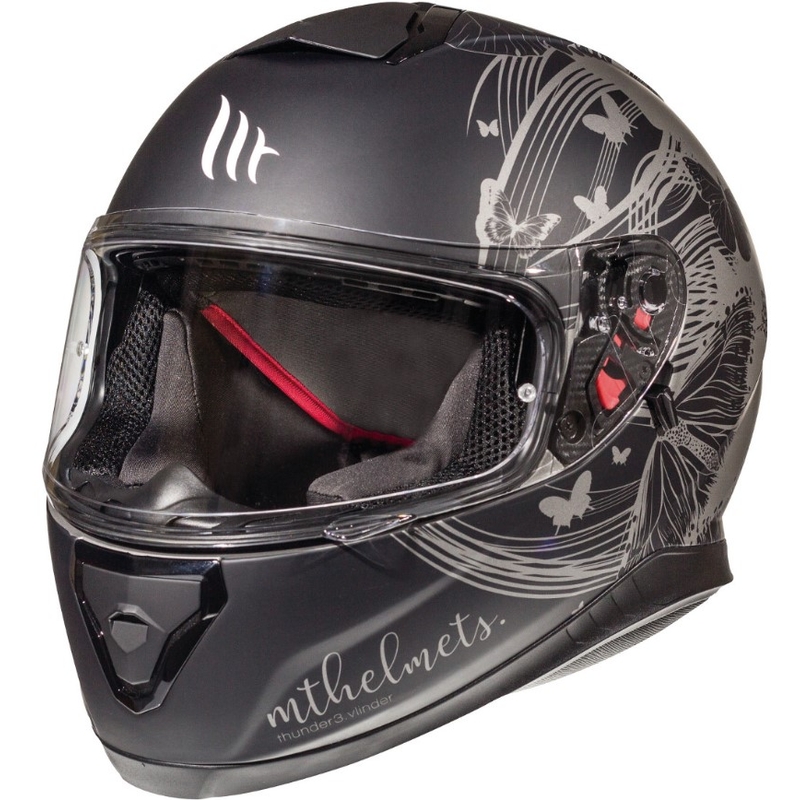 Integralna motociklistička kaciga MT Thunder 3 SV Vlinder siva mat rasprodaja