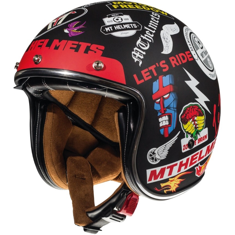 Otvorena motociklistička kaciga MT LeMans 2 SV Anarchy crna mat