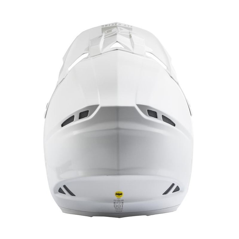 Motocross kaciga FLY Racing F2 Carbon Solid white