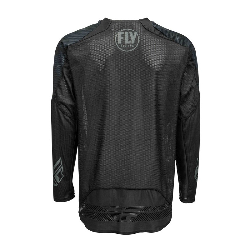 Motocross dres FLY Racing Evolution crno-sivi