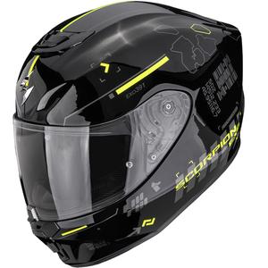 Scorpion EXO-391 Iron integralna motociklistička kaciga crno-fluo žuta
