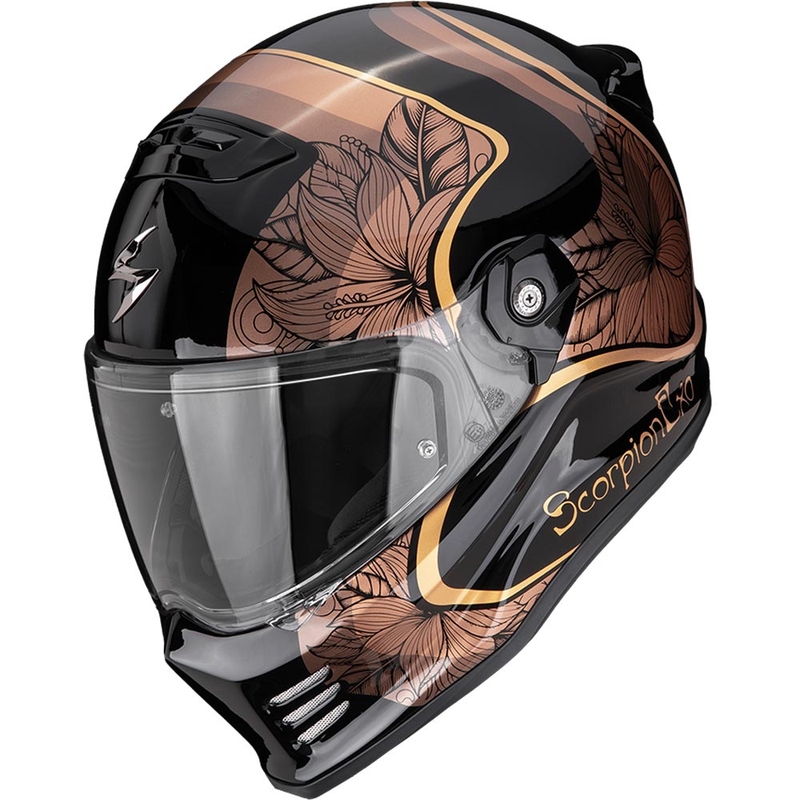 Scorpion Covert FX Ameria integralna motociklistička kaciga crno-zlatna