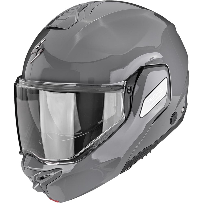 Scorpion EXO-TECH II Solid preklopna motociklistička kaciga cementno siva