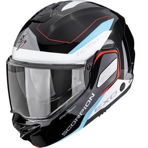 Scorpion EXO-TECH II Passager preklopna motociklistička kaciga crno-bijelo-plava
