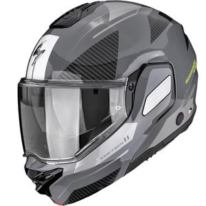 Scorpion EXO-TECH II Void preklopna motociklistička kaciga srebrno-fluo žuta