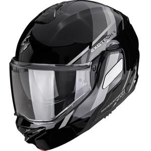 Scorpion EXO-TECH II Markus preklopna motociklistička kaciga crno-srebrna