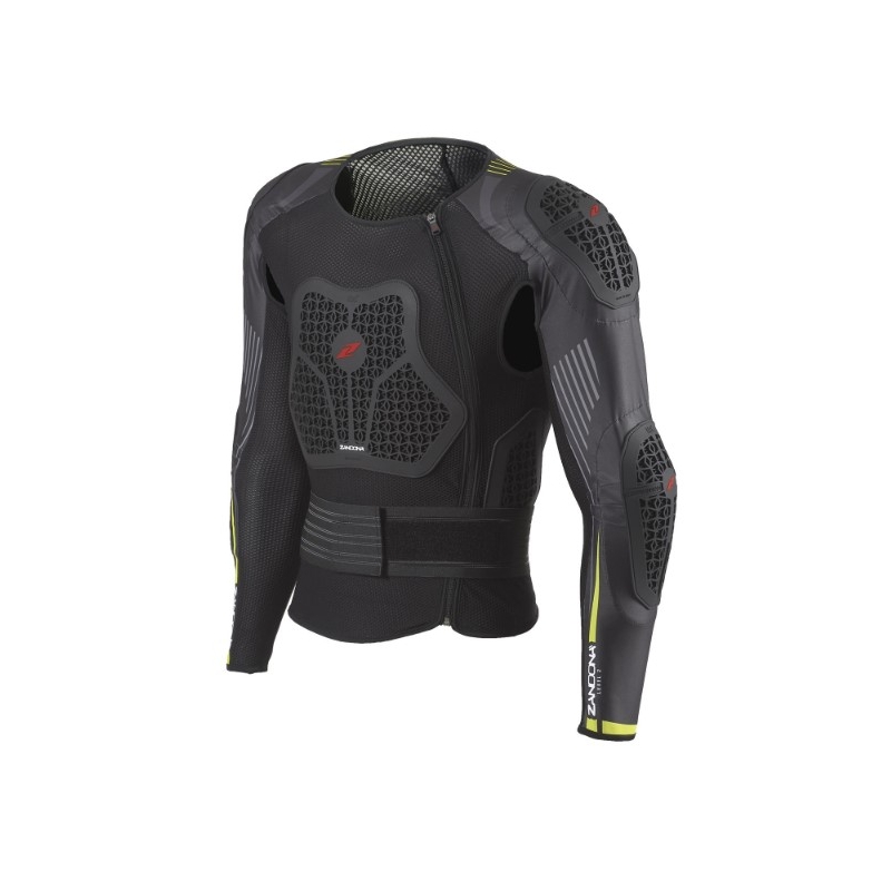 Štitnik za tijelo Zandona Netcube X6 black-fluo yellow 160-169 cm rasprodaja