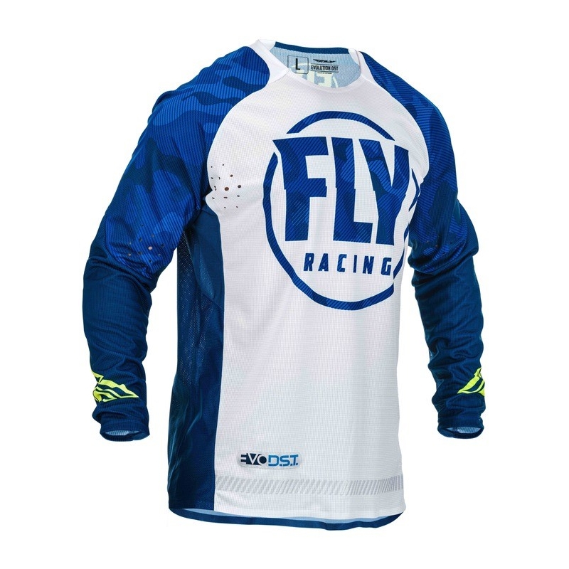 Motocross dres FLY Racing Evolution plavo-bijeli