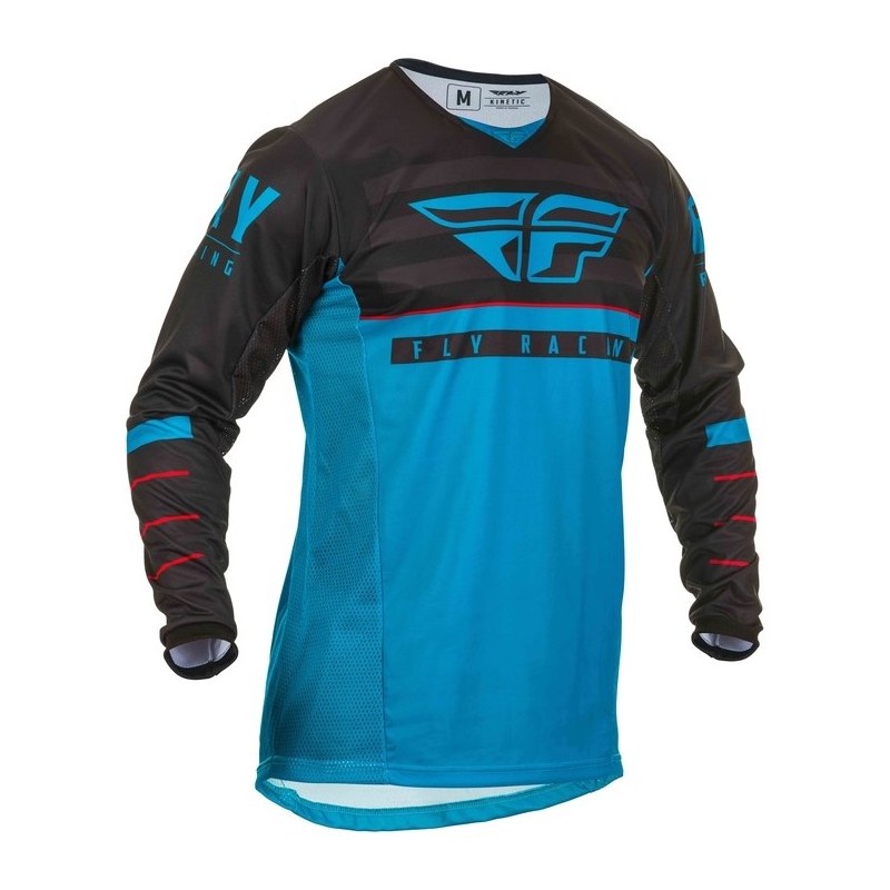 Motocross dres FLY Racing Kinetic K120 2020 plavo-crno-crveni