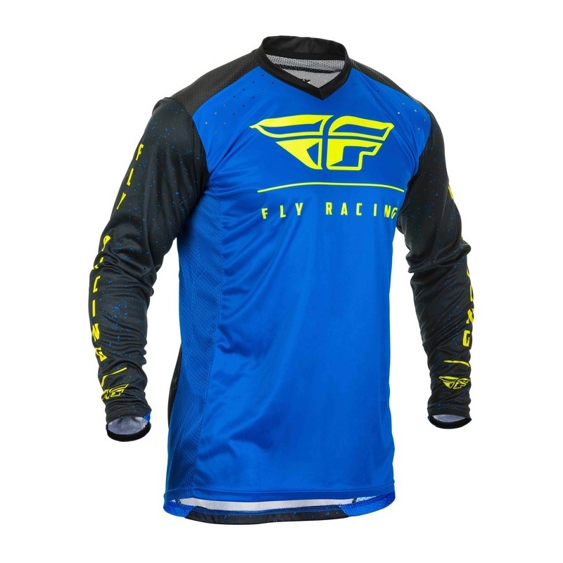 Motocross dres FLY Racing Lite 2020 plavo-crno-fluo žuti