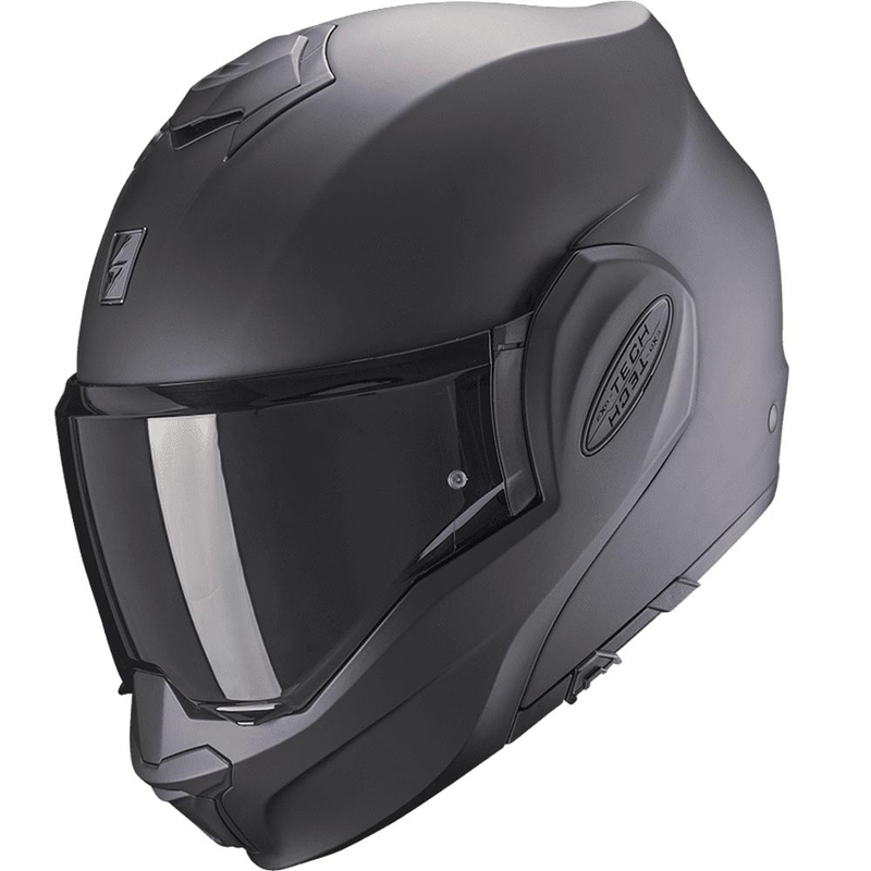 Scorpion EXO-TECH Lite Solid preklopna motociklistička kaciga mat crna