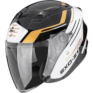 Scorpion EXO-Z1 Prymus otvorena motociklistička kaciga crno-bijelo-zlatna