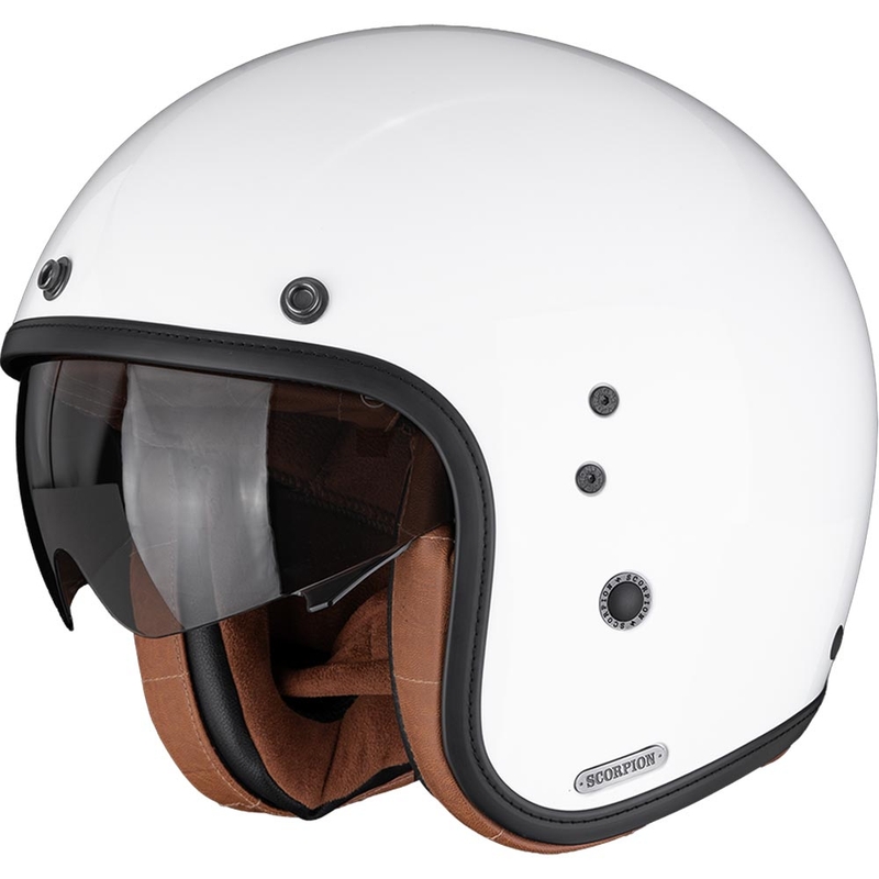 Scorpion Belfast II Luxe otvorena motociklistička kaciga bijela