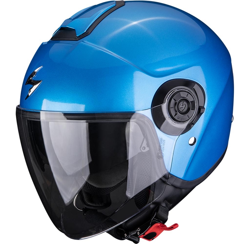 Scorpion EXO-CITY II Solid otvorena motociklistička kaciga metalik plave boje