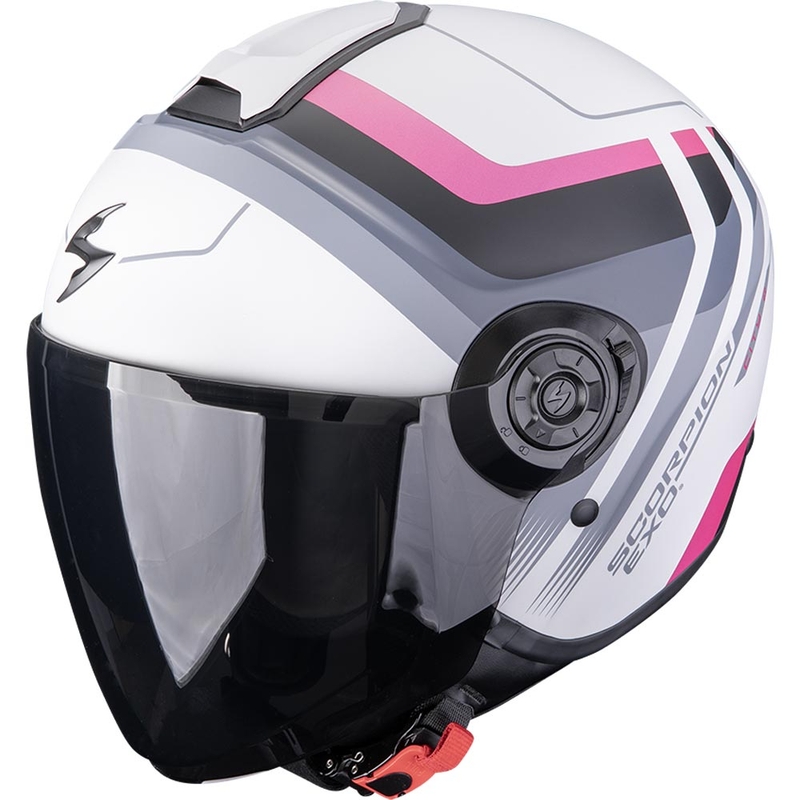 Scorpion EXO-CITY II Sport otvorena motociklistička kaciga mat sivo-roza