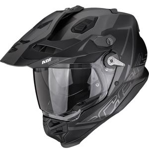 Enduro kaciga Scorpion ADF-9000 Air Summit mat crno-srebrna