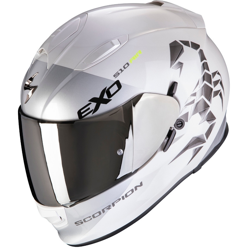 Scorpion EXO-510 Air Pique integralna kaciga bijelo-srebrna