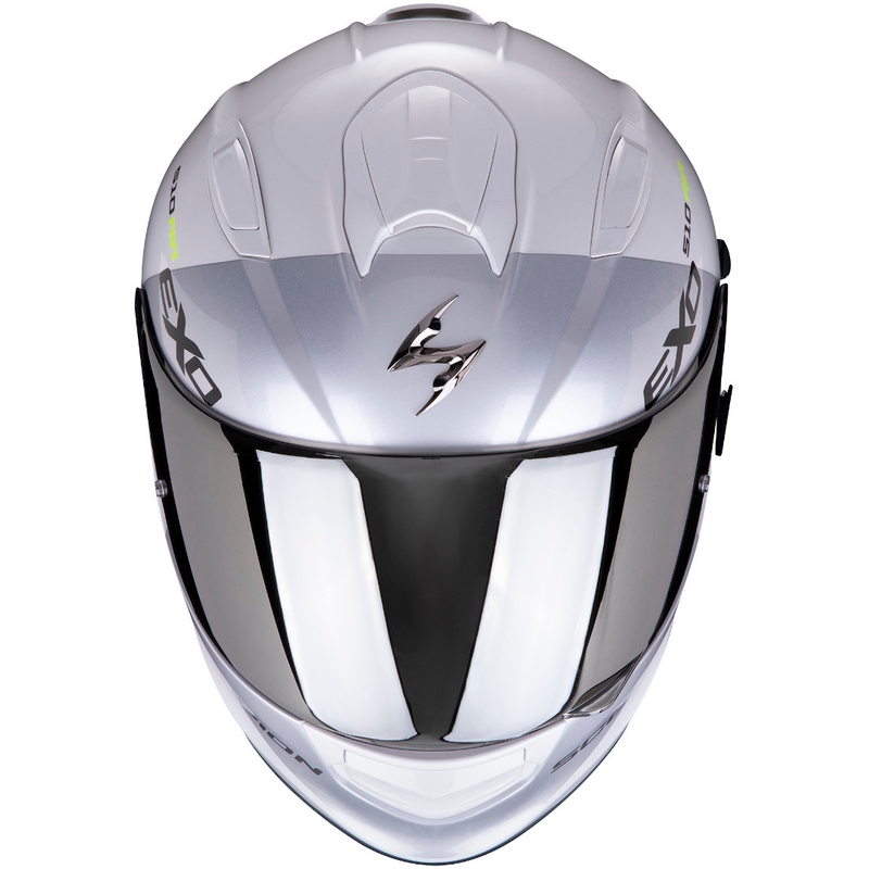 Scorpion EXO-510 Air Pique integralna kaciga bijelo-srebrna