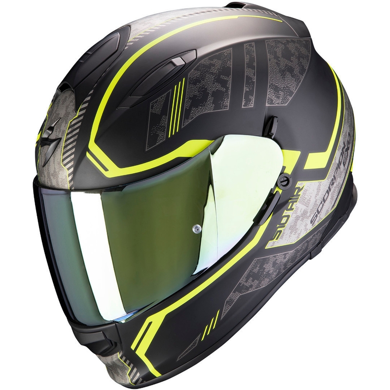 Scorpion EXO-510 Air Occulta integralna kaciga crno-fluo žuta