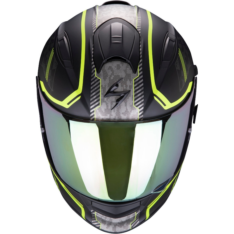 Scorpion EXO-510 Air Occulta integralna kaciga crno-fluo žuta