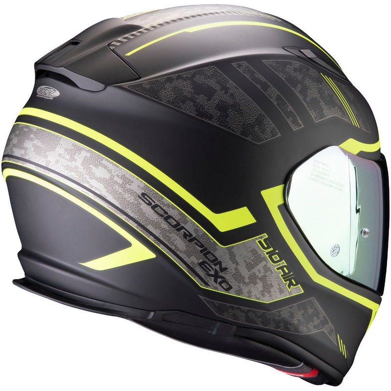 Scorpion EXO-510 Air Occulta integralna kaciga crno-fluo žuta