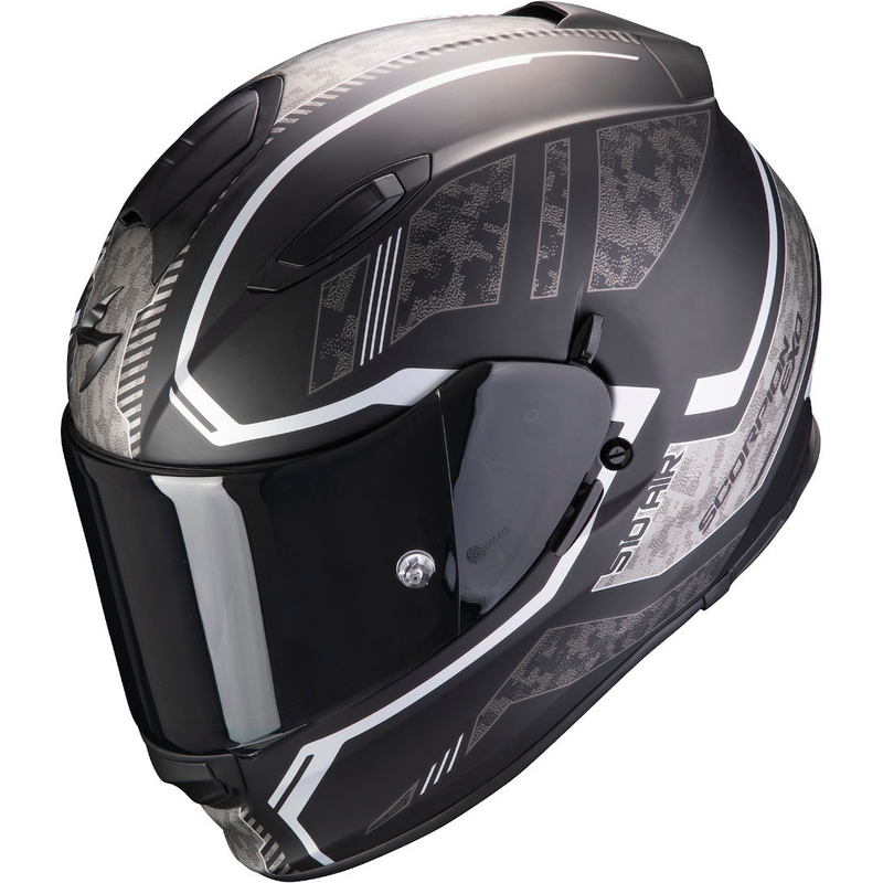 Scorpion EXO-510 Air Occulta integralna kaciga crno-srebrna