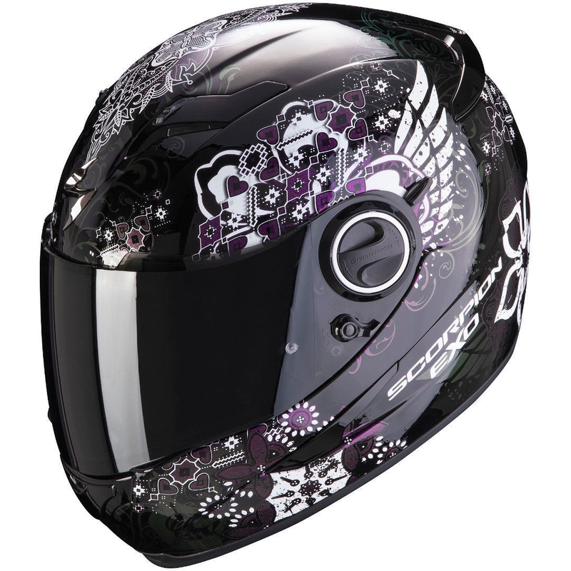 Scorpion EXO-490 Divina Black/Purple Integral Helmet rasprodaja