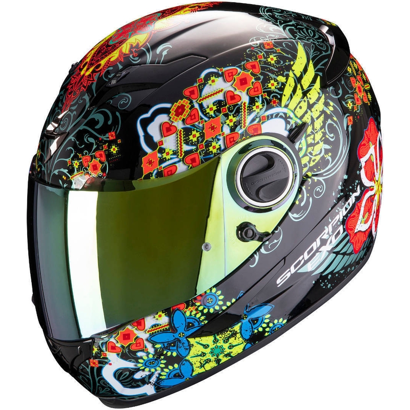 Scorpion EXO-490 Divina Integral kaciga crno-crveno-plava rasprodaja