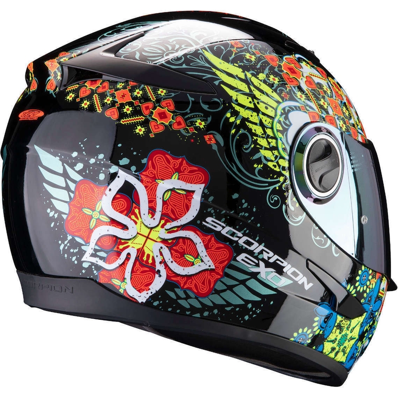 Scorpion EXO-490 Divina Integral kaciga crno-crveno-plava rasprodaja