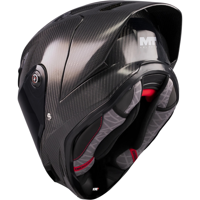 Integralna motociklistička kaciga MT KRE 2 PLUS FIM Racing#2 Carbon crna