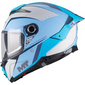 Integralna motociklistička kaciga MT Thunder 4 R SV Wind Tunnel C7 mat plavo-siva