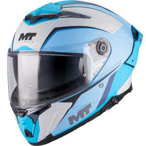 Integralna motociklistička kaciga MT Thunder 4 R SV Wind Tunnel C7 mat plavo-siva