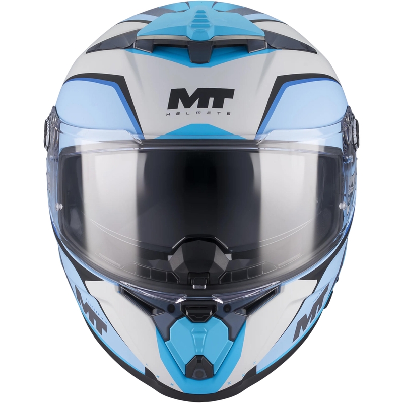 Integralna motociklistička kaciga MT Thunder 4 R SV Wind Tunnel C7 mat plavo-siva