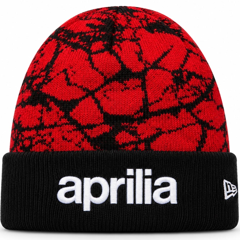 Aprilia Racing kapa s logom crveno-crna