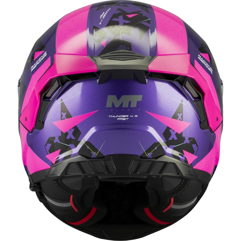Integralna motociklistička kaciga MT Thunder 4 R SV Fast C8 ljubičasto-ružičasto-crna