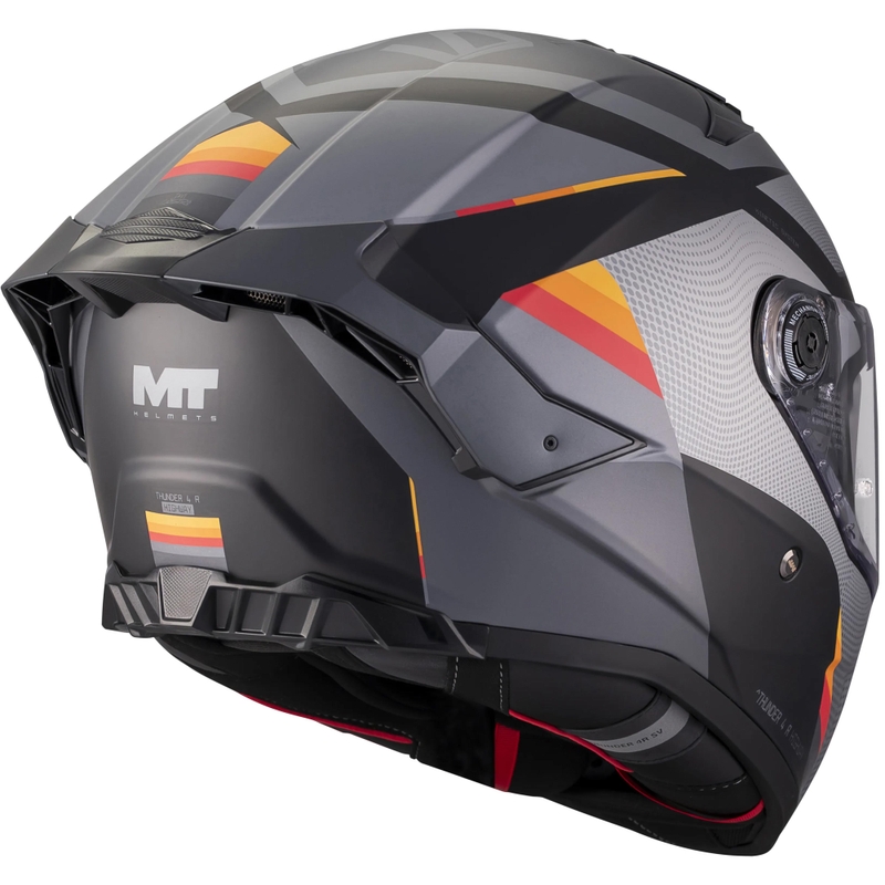 Integralna motociklistička kaciga MT Thunder 4 R SV Highway B5 mat sivo-crna