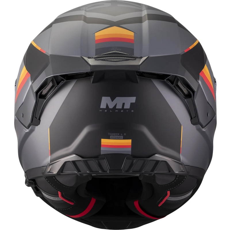 Integralna motociklistička kaciga MT Thunder 4 R SV Highway B5 mat sivo-crna