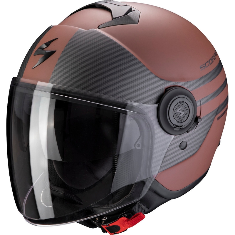 Otvorena kaciga Scorpion EXO-CITY Moda smeđe-crna rasprodaja
