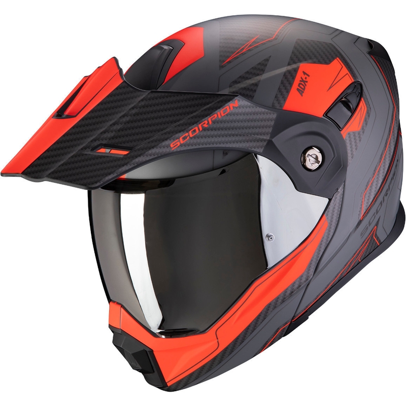 Scorpion ADX-1 Tucson flip-up enduro kaciga sivo-crvena rasprodaja