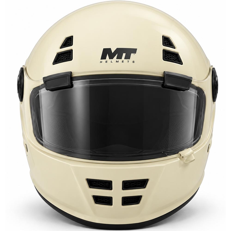 Integralna motociklistička kaciga MT Jarama SV Pure A3 krem boje