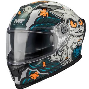 Integralna motociklistička kaciga MT Braker SV King A7 sivo-plava