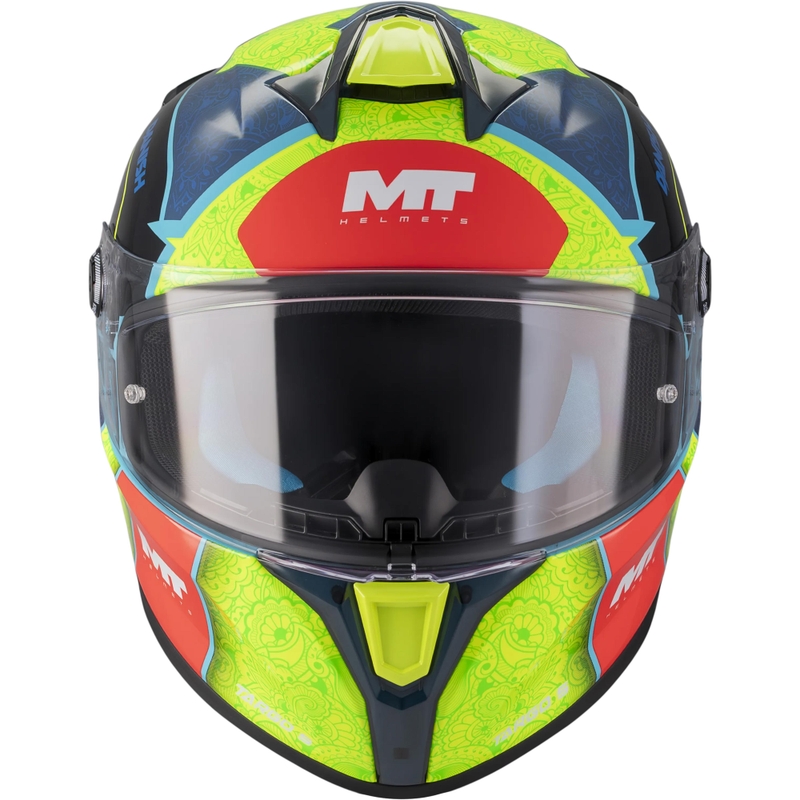 Integralna motociklistička kaciga MT Targo S Danish_26_Brasil C3 plavo-fluo žuto-crvena