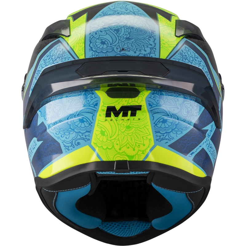 Integralna motociklistička kaciga MT Targo S Danish_26_Brasil C3 plavo-fluo žuto-crvena