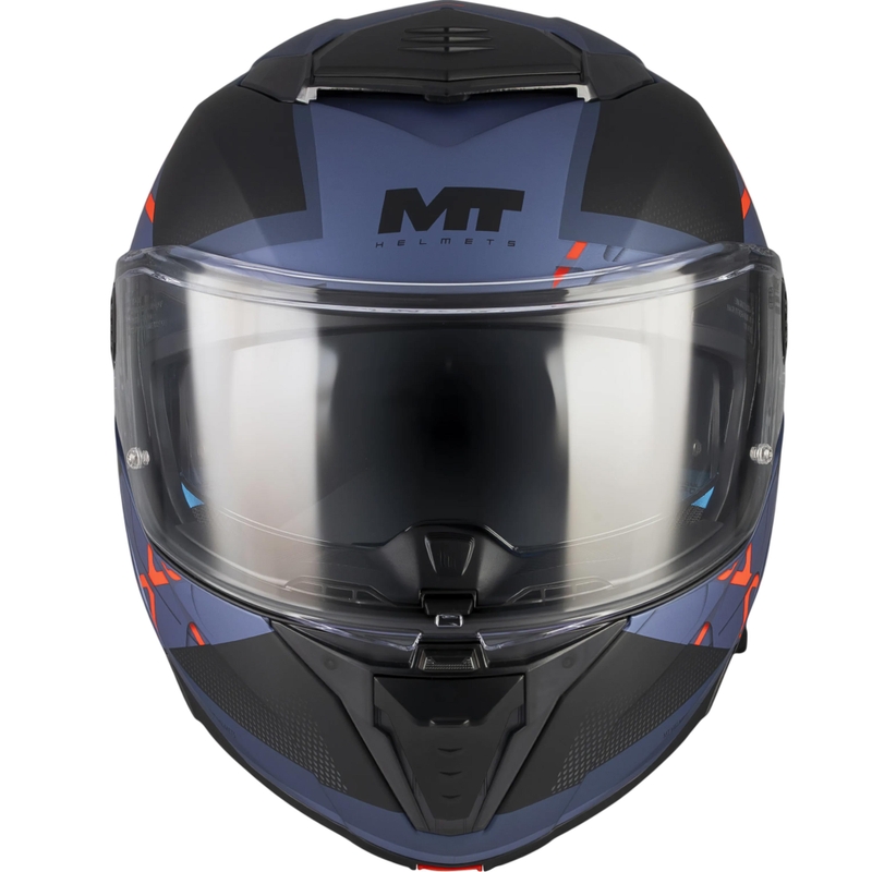 Preklopna motociklistička kaciga MT Atom 2 SV Change C17 mat crno-plava