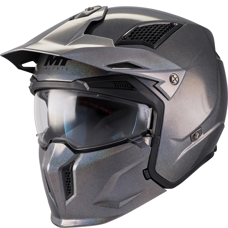 Modularna motociklistička kaciga MT Streetfighter SV S Special Pure T2 sjajna višebojna