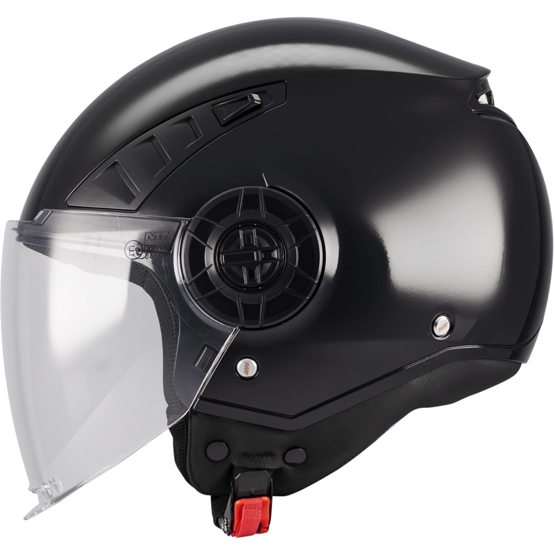 Otvorena motociklistička kaciga MT Aeris Pure A1 crna