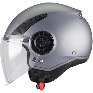 Otvorena motociklistička kaciga MT Aeris Pure A2 mat siva