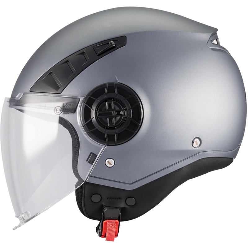Otvorena motociklistička kaciga MT Aeris Pure A2 mat siva