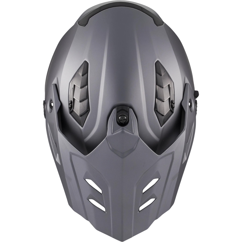Enduro motociklistička kaciga MT Track SV Pure A2 mat siva