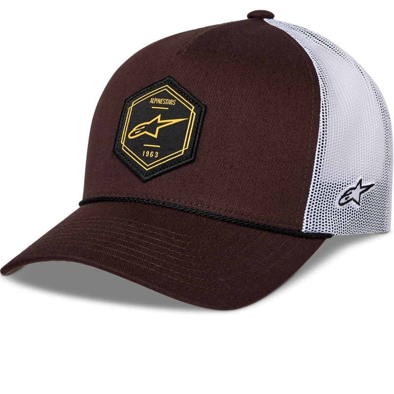 Alpinestars Hexeon Trucker kapa smeđe-bijela